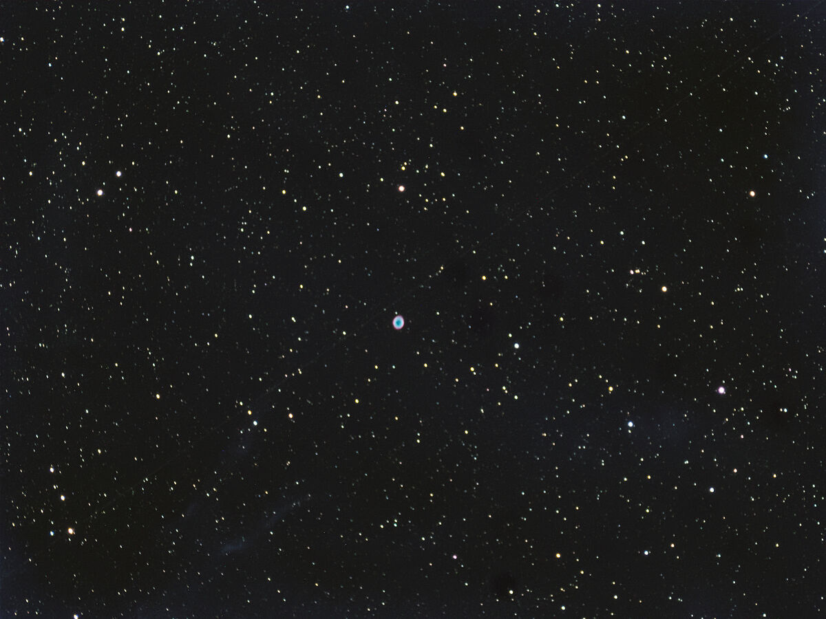 Ring Nebula w 710mm FL and color sensor...