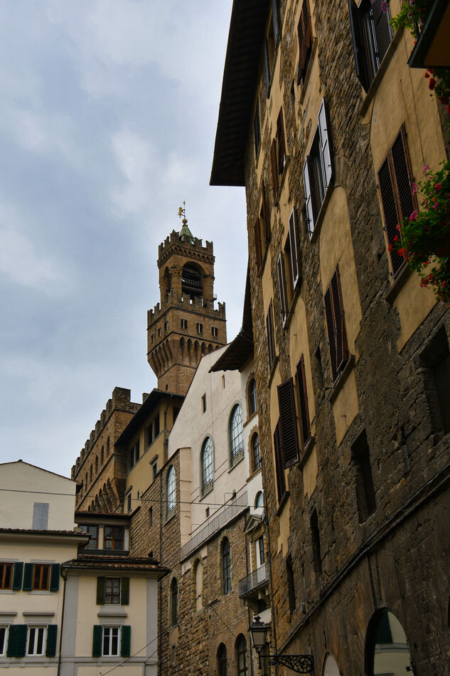 The tower of the Palazzo Vecchio...