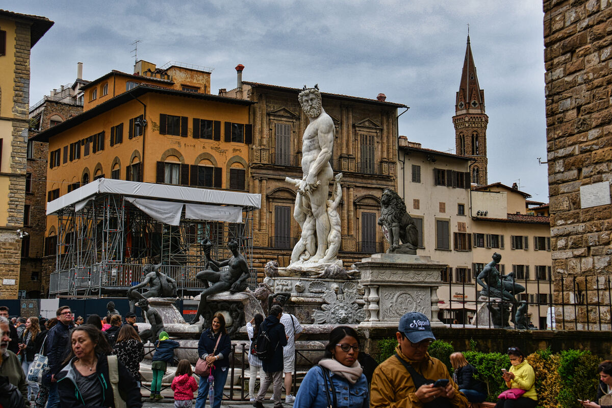 Neptune's Fountain was built by Bartolomeo Ammanna...