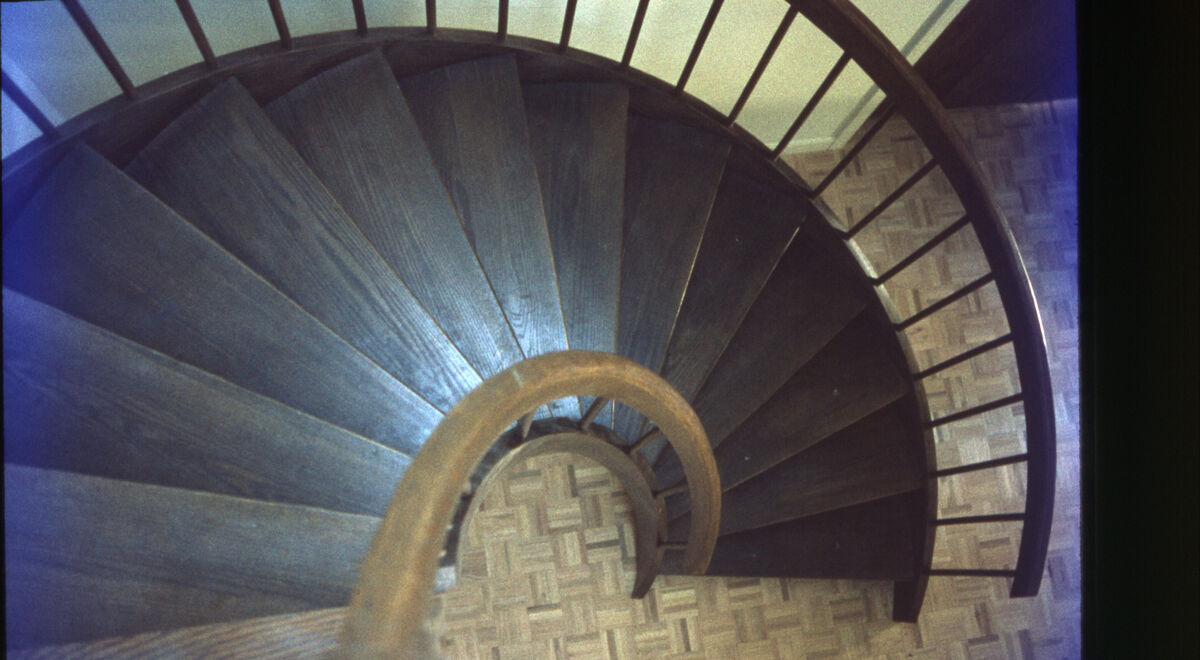 spiral staircase...
