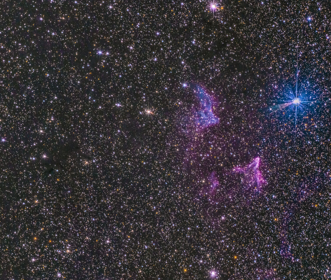 Gamma Cassiopeiae Nebula (IC59&IC63)(DL152,A7R V,5...
