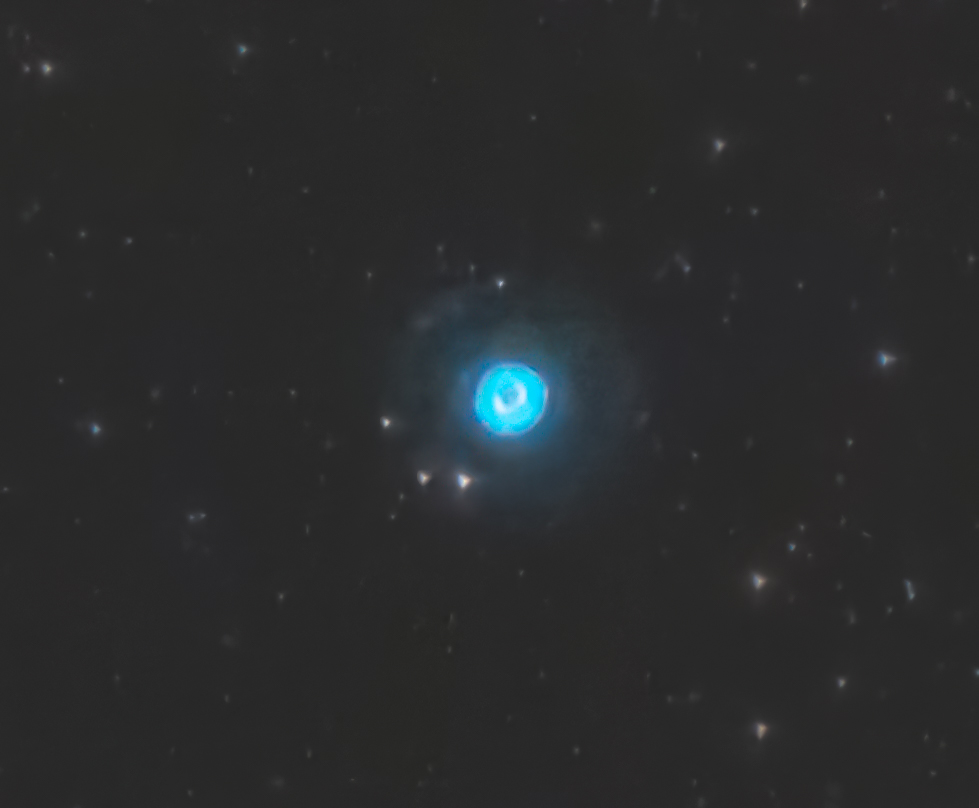Blue Snowball Nebula (NGC7662)(DL152,A7R V,40x30se...