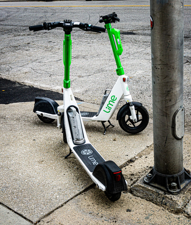 Want to Rent a Scooter? Downtown Indianapolis...
