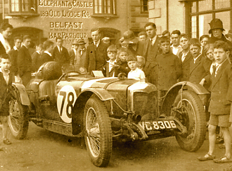 Father-in-law's pic - what's this? Bangor TT 1931...