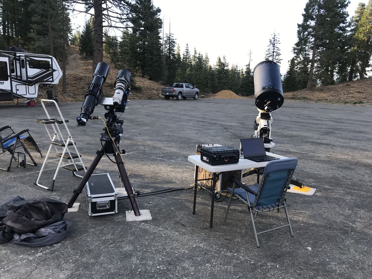 Setup for a star Party...