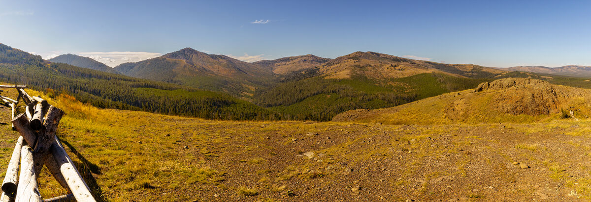 Yellowstone II As We Continued Into Yellowstone From The West   T1 438485 Y. Land. 7 