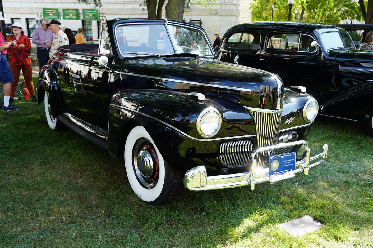 1941 Ford Super Deluxe convertible...