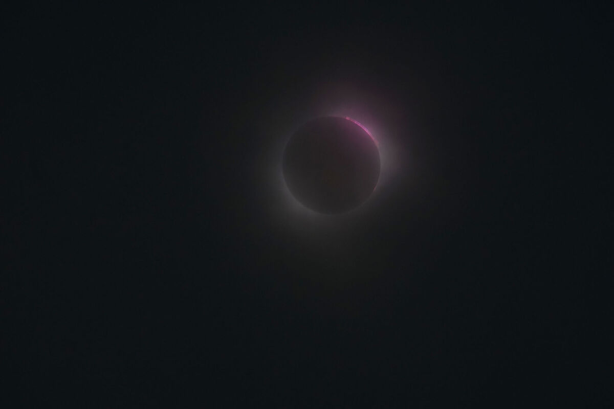 My best shot of the eclipse - August 2017 - Sony a...