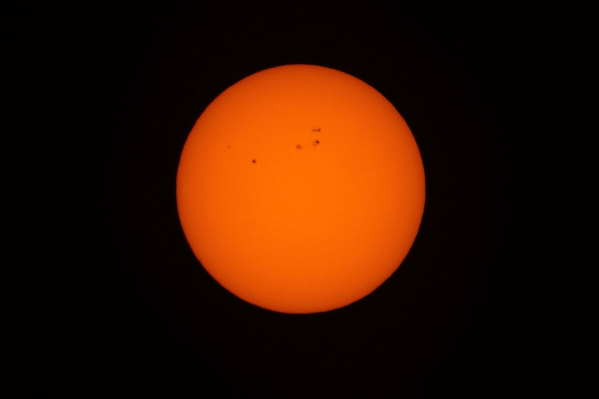A shot of the full Sun using one of my homemade so...