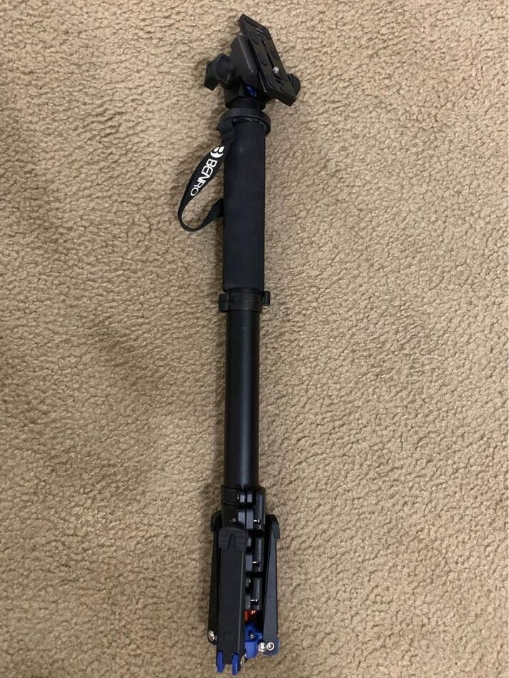 Sold. Manfrotto tripod & Benro monopod Asking 120 for both. I will