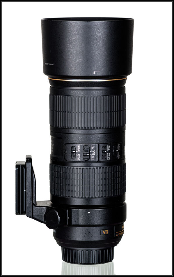 AF-S 70-200mm f/4G ED IF VR Nikkor with Nikon RT-1...