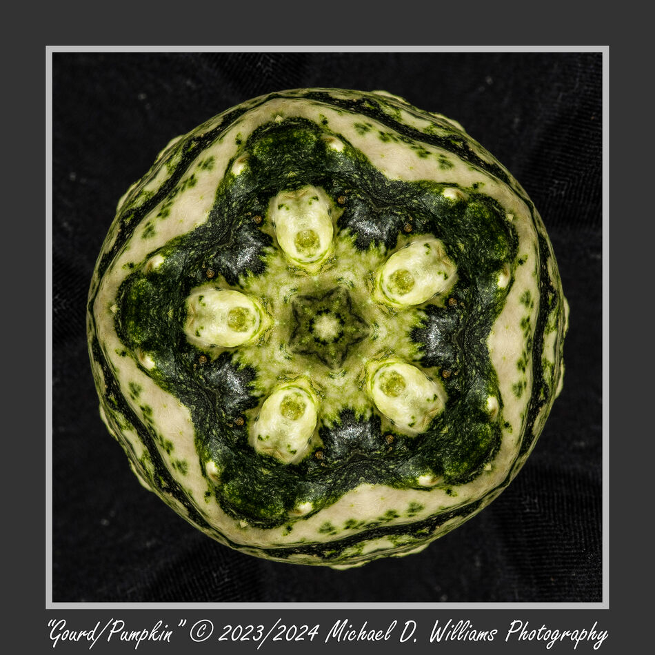Kaleidoscope "Gourd/Pumpkin", I actually completed...