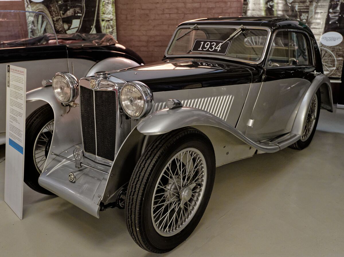 1934 MG P(A) Airline Coupe. The first of the MG st...