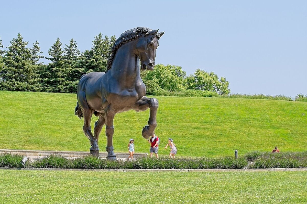 American Horse, Meijer Sculpture Gardens, Grand Ra...