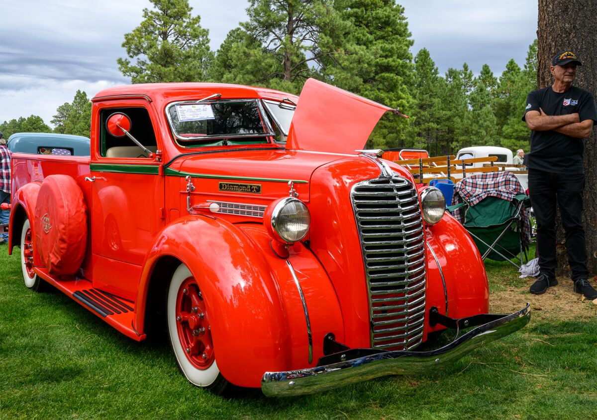 Run to the Pines 2023. Arizona A 1937 Diamond T model 80D