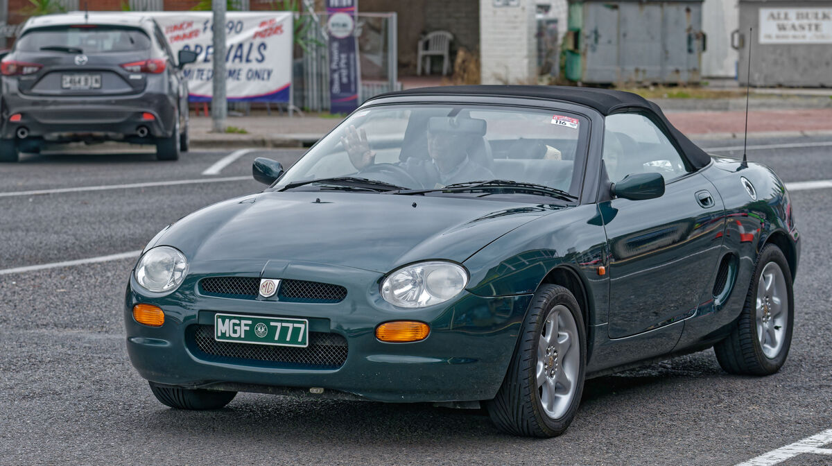 1995-2000 MGF Made by the Chinese SAIC group....