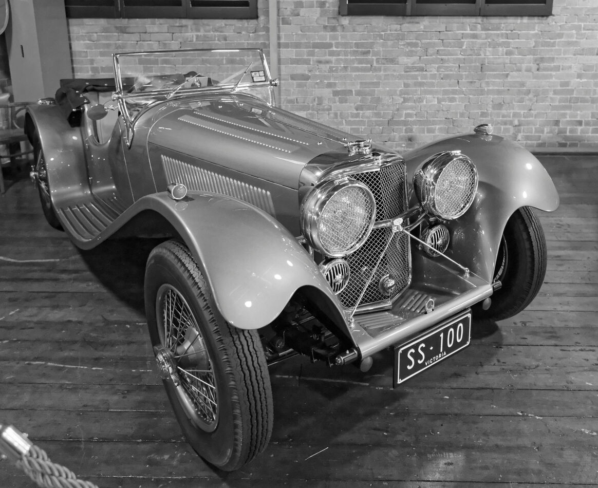 1936-1939 Jaguar SS100...