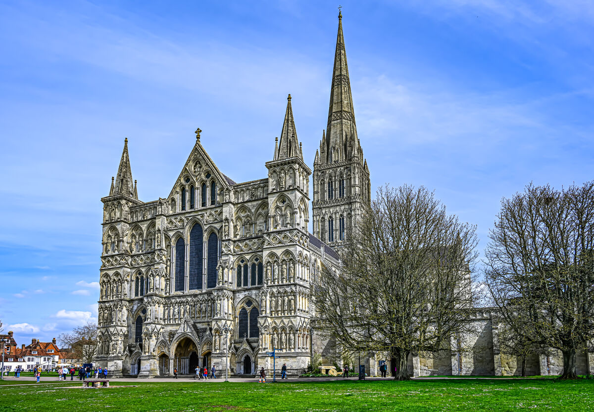 10 - Wiltshire/Salisbury - Salisbury Cathedral, bu...