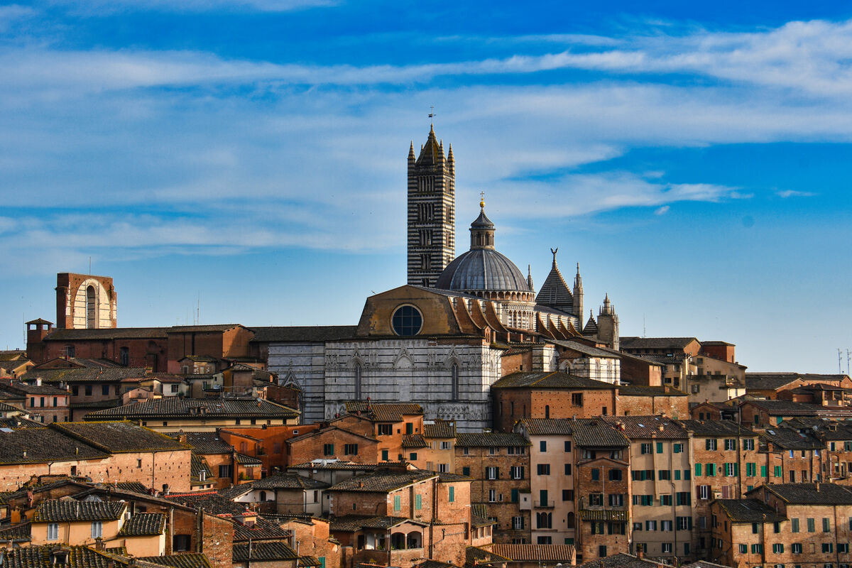Siena Cathedral (Duomo di Siena) is dedicated to t...