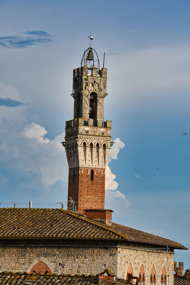 The Torre del Mangia Built in 1338-1348 is located...