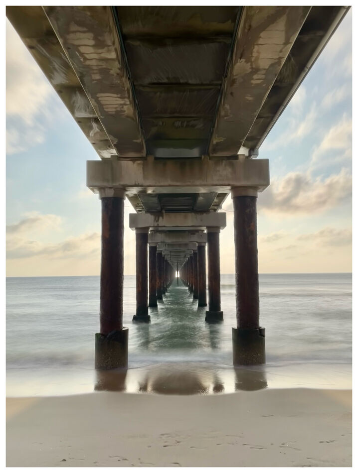 Pier in Duck, Outer Banks, SC (not a bridge, but s...