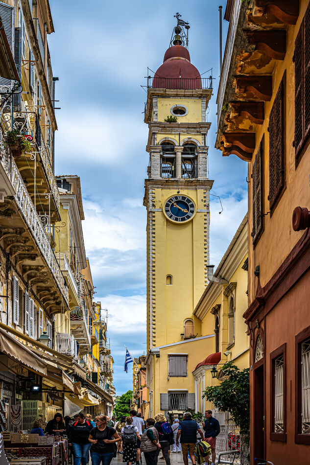 1 - Corfu/Corfu Town - Bell tower of Saint Spyrido...