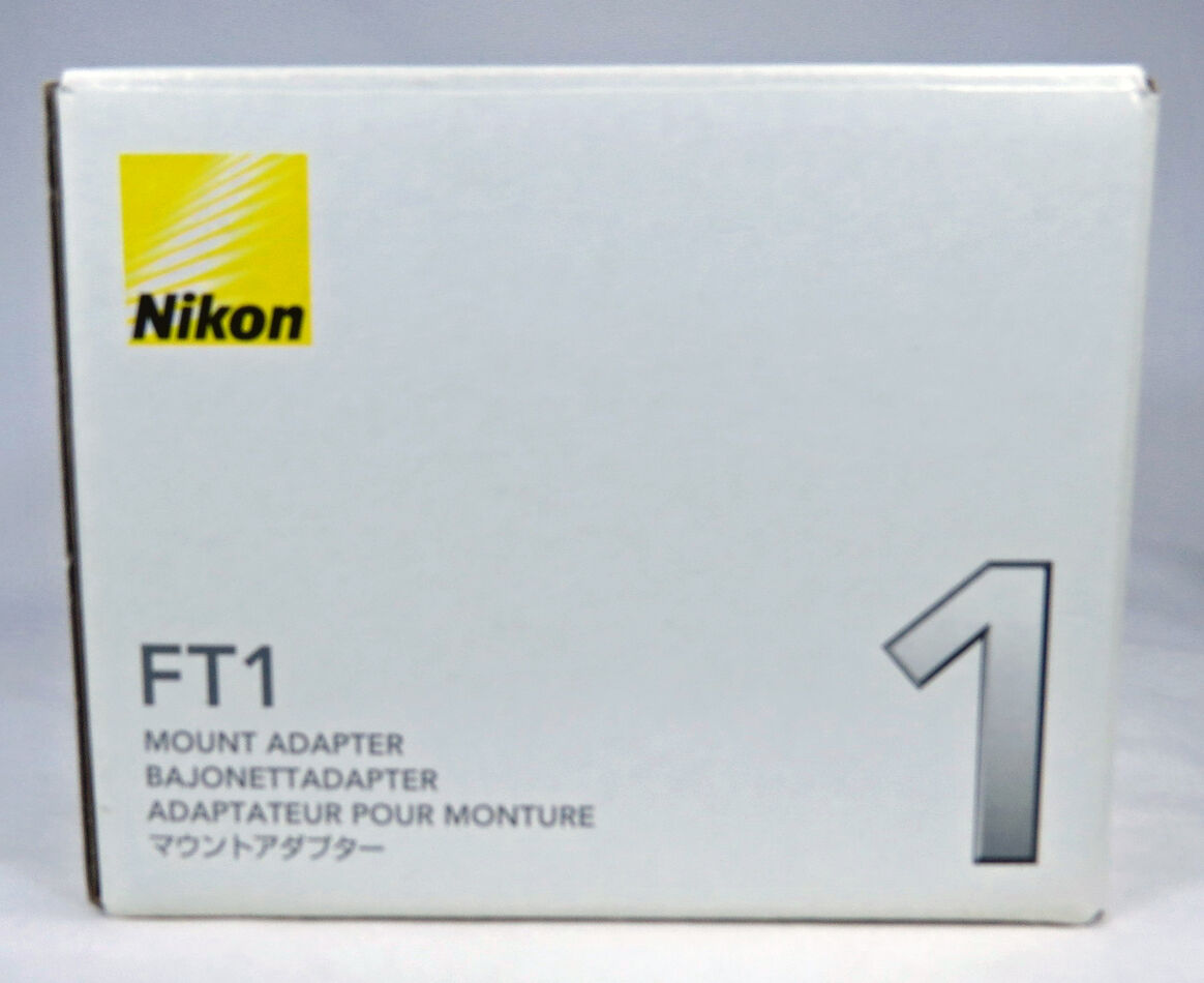Nikon FT1 Mount Adapter for Nikkor FMount Lens to Nikon 1 Mirrorless