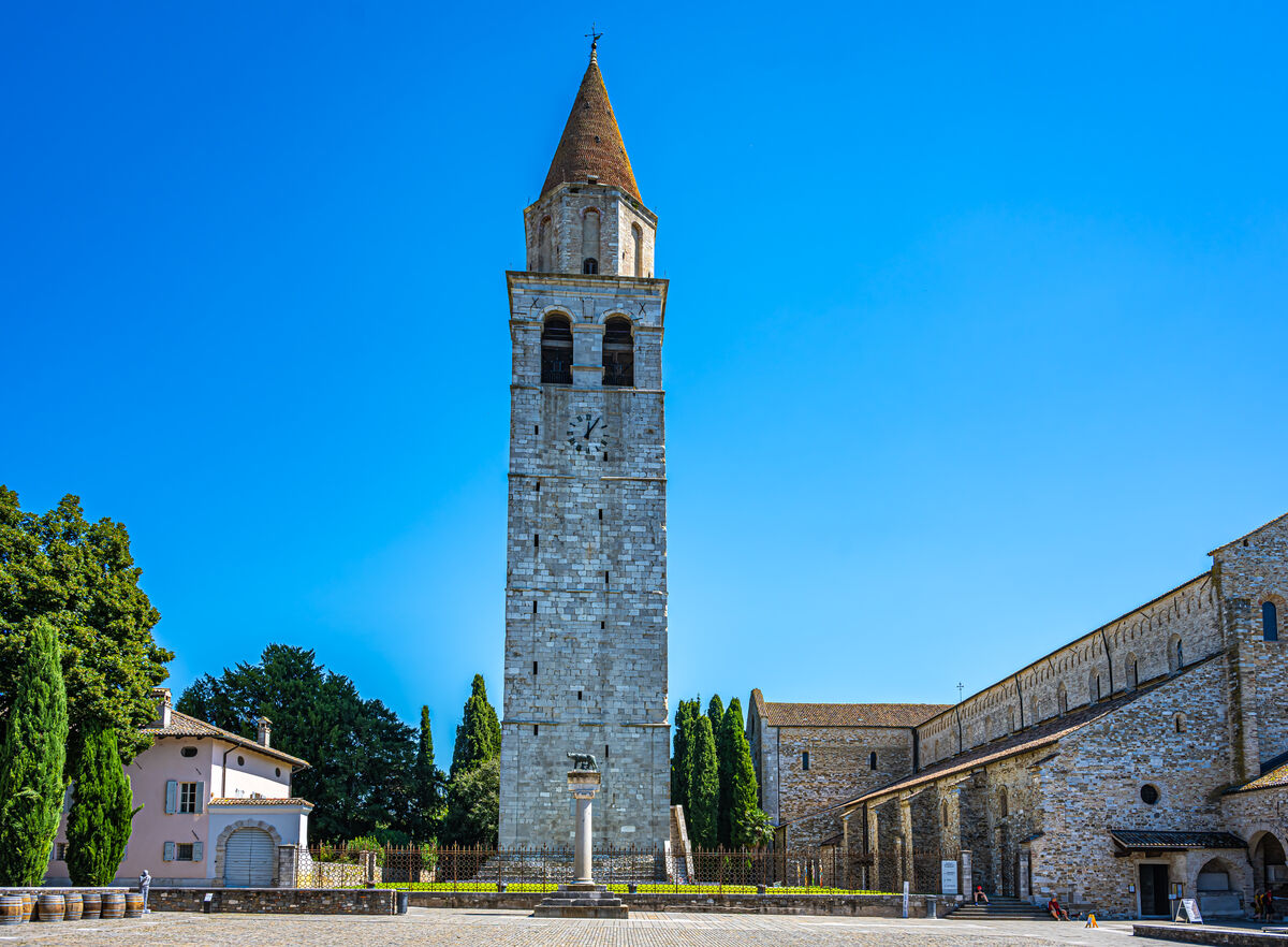 6 - Friuli/Aquileia - The freestanding 9th century...