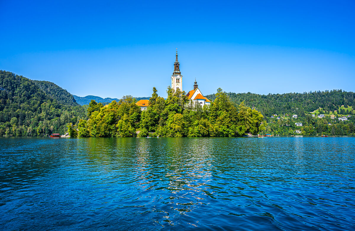 6 - Slovenia/Bled - Bled Island in the southwester...