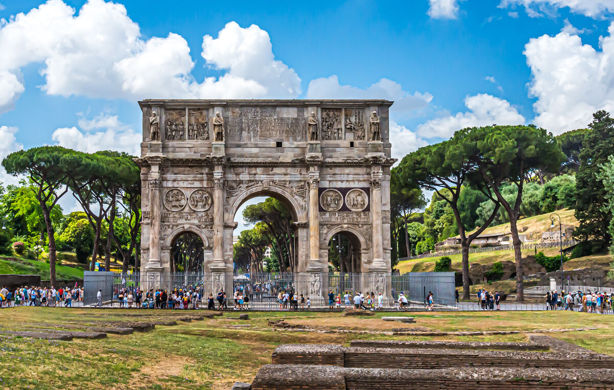 5 - Rome - Arco di Constantine (Arch of Constantin...