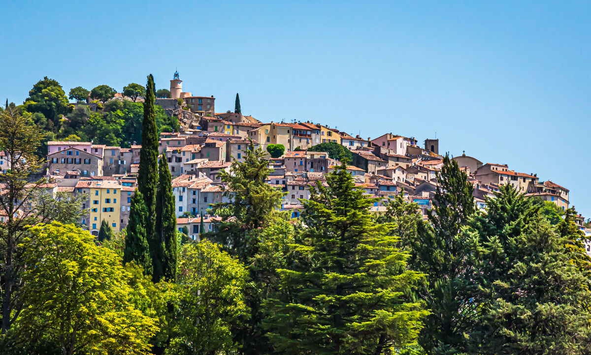 10 - Var/Fayence - One of the many hill-top towns ...