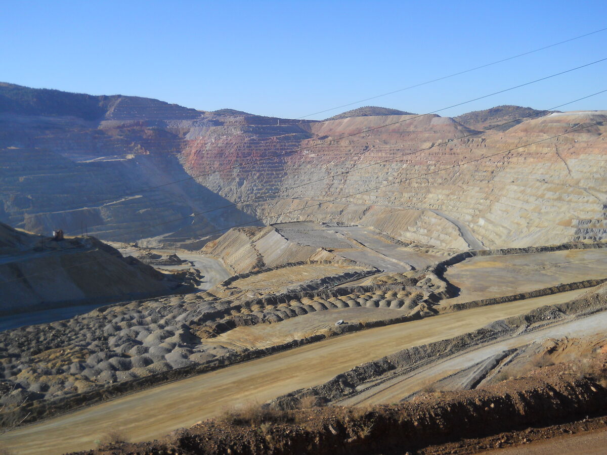 Copper mine in New Mexico...