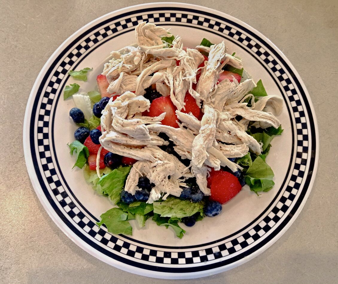 Healthy chicken salad...
