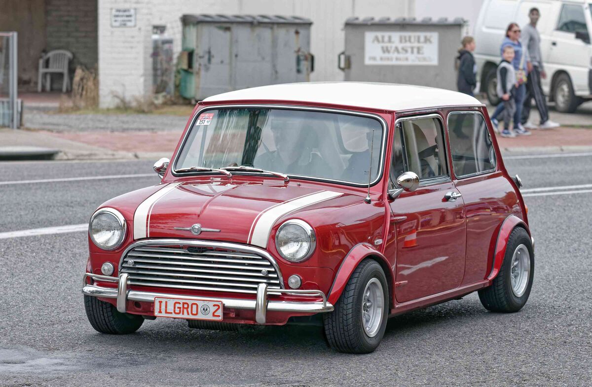 1965-1968 Mini Cooper. I love the number plate on ...