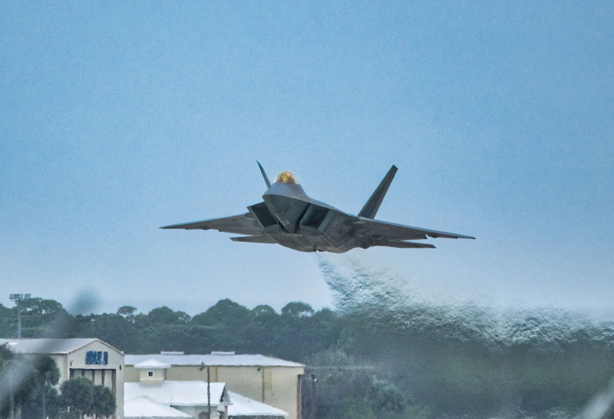 Pretty Raptor Stuart, FL Airshow was this weekend, and the F22 Raptor