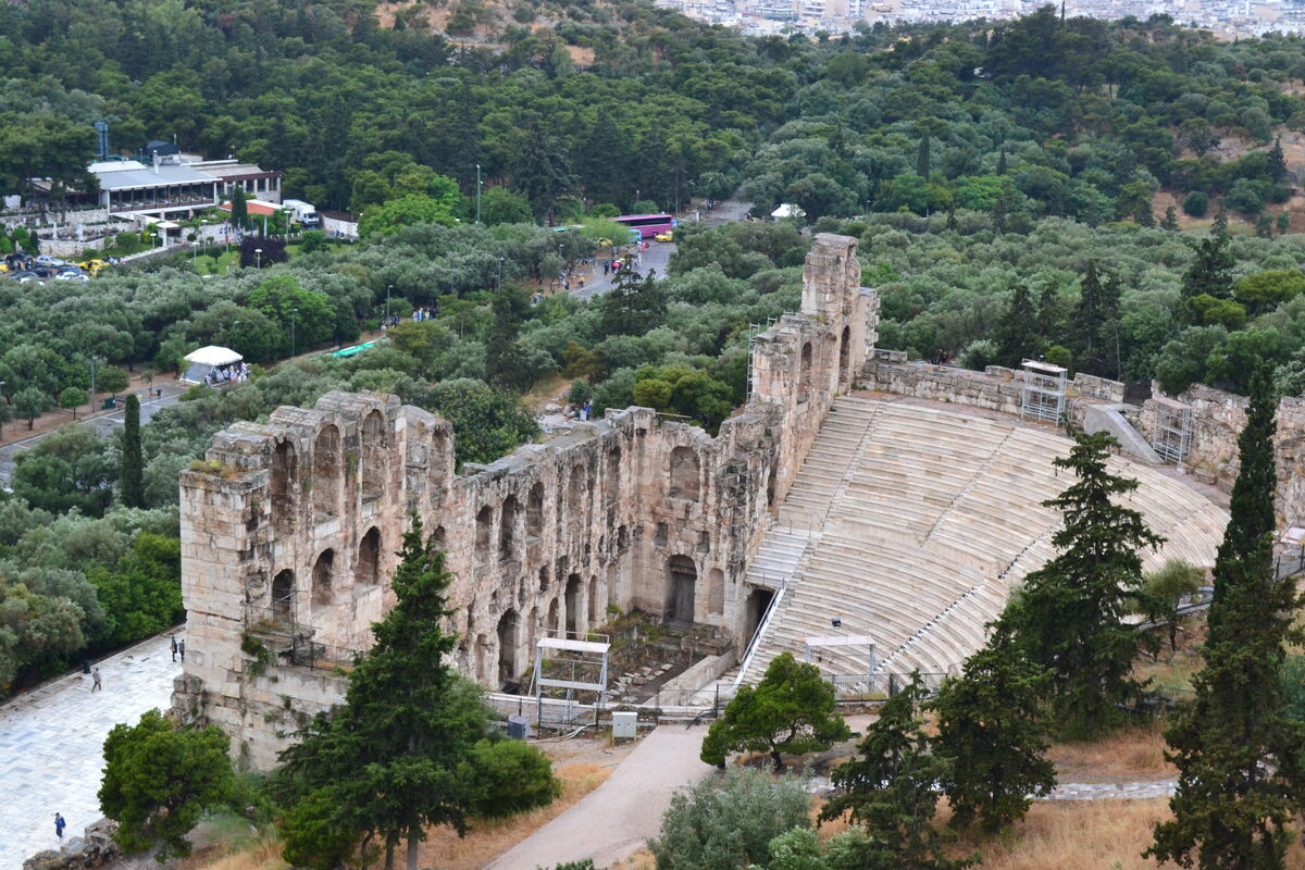 Amphitheatre at the Acropolis...