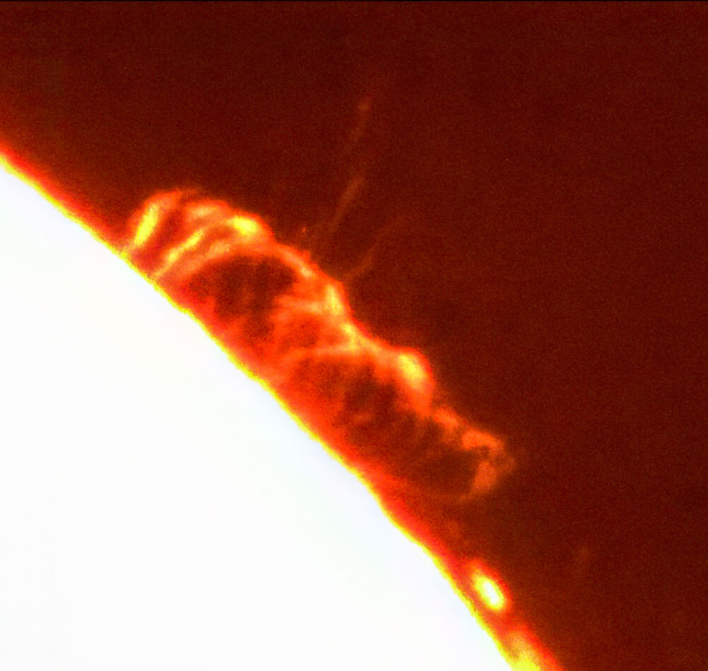 A 'centipede' prominence...