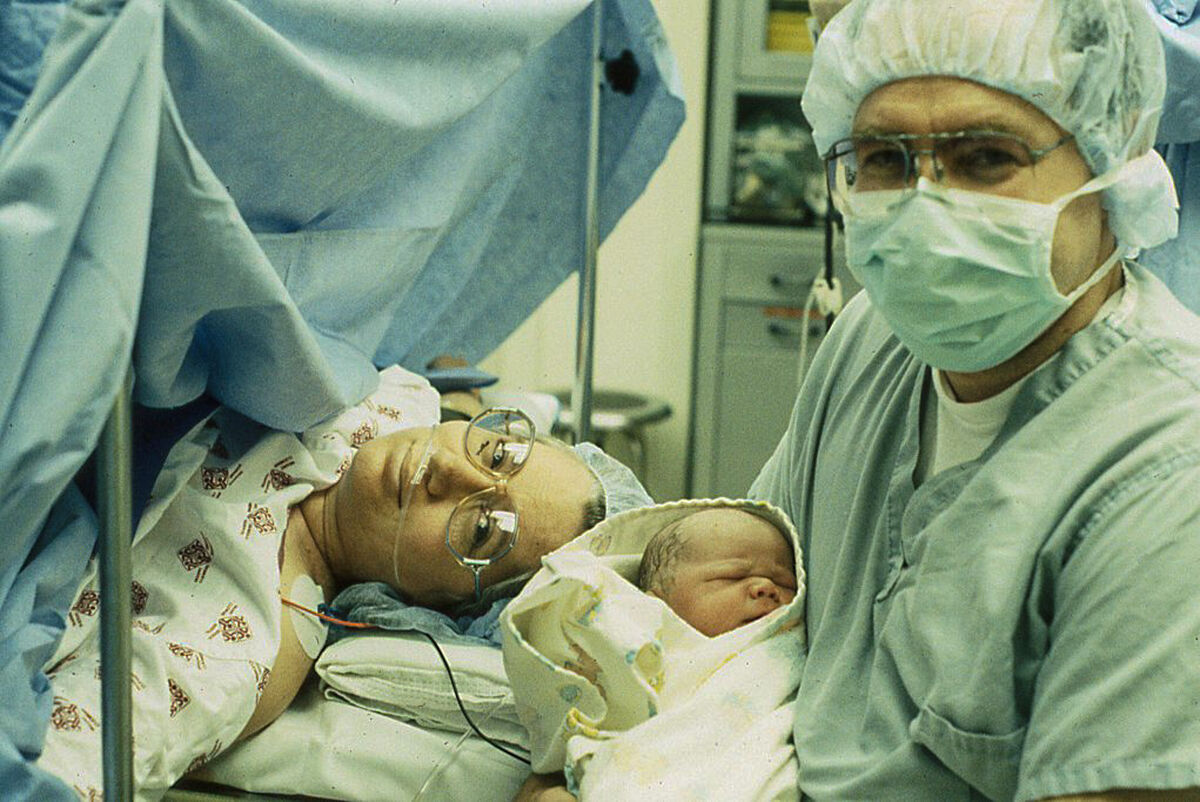 Dr., helped deliver our sixth & seventh child...
