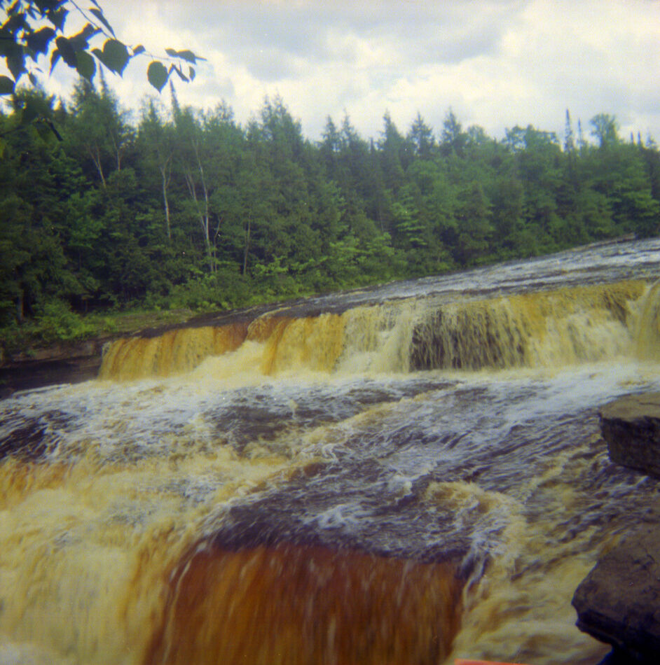 This is the 'Lower' or smaller Tahquamenon Falls. ...