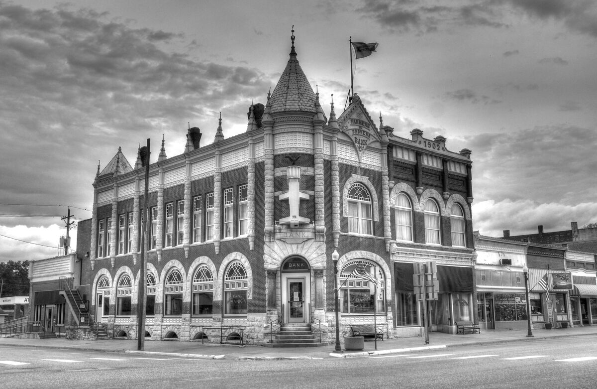 1892 Bank in Kansas...