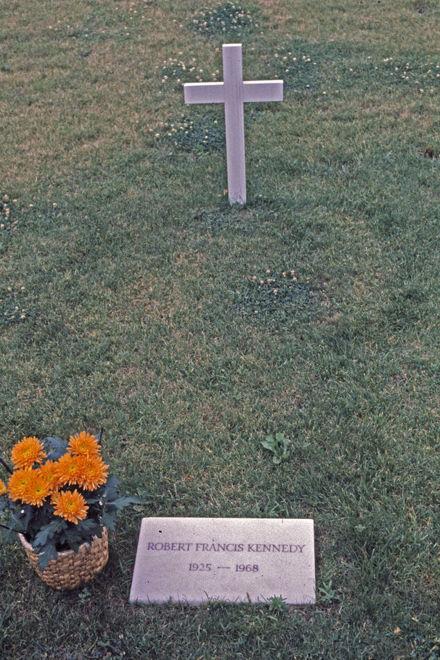 The grave of Robert F Kennedy, at Arlington Nation...