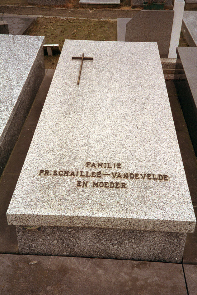 Grave of another ancestor buried in Rumbeke, Belgi...
