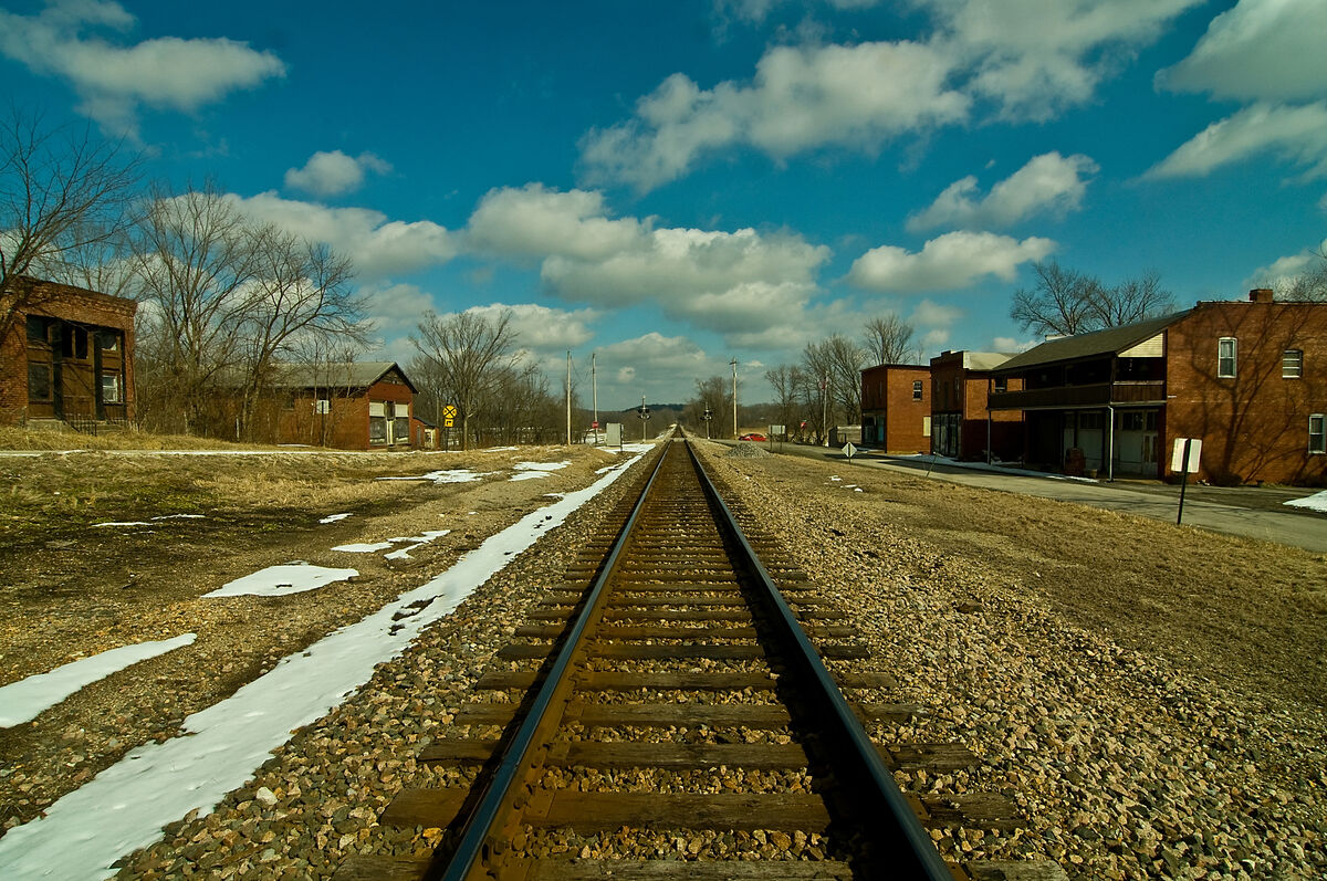 Moselle, Mo, 2.13.2010 Once a thriving town now mo...