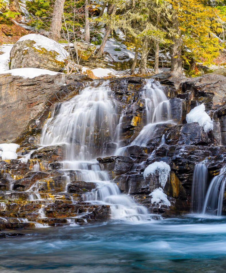 Sacred Dancing Cascade Falls F8 - 1 second with nd...