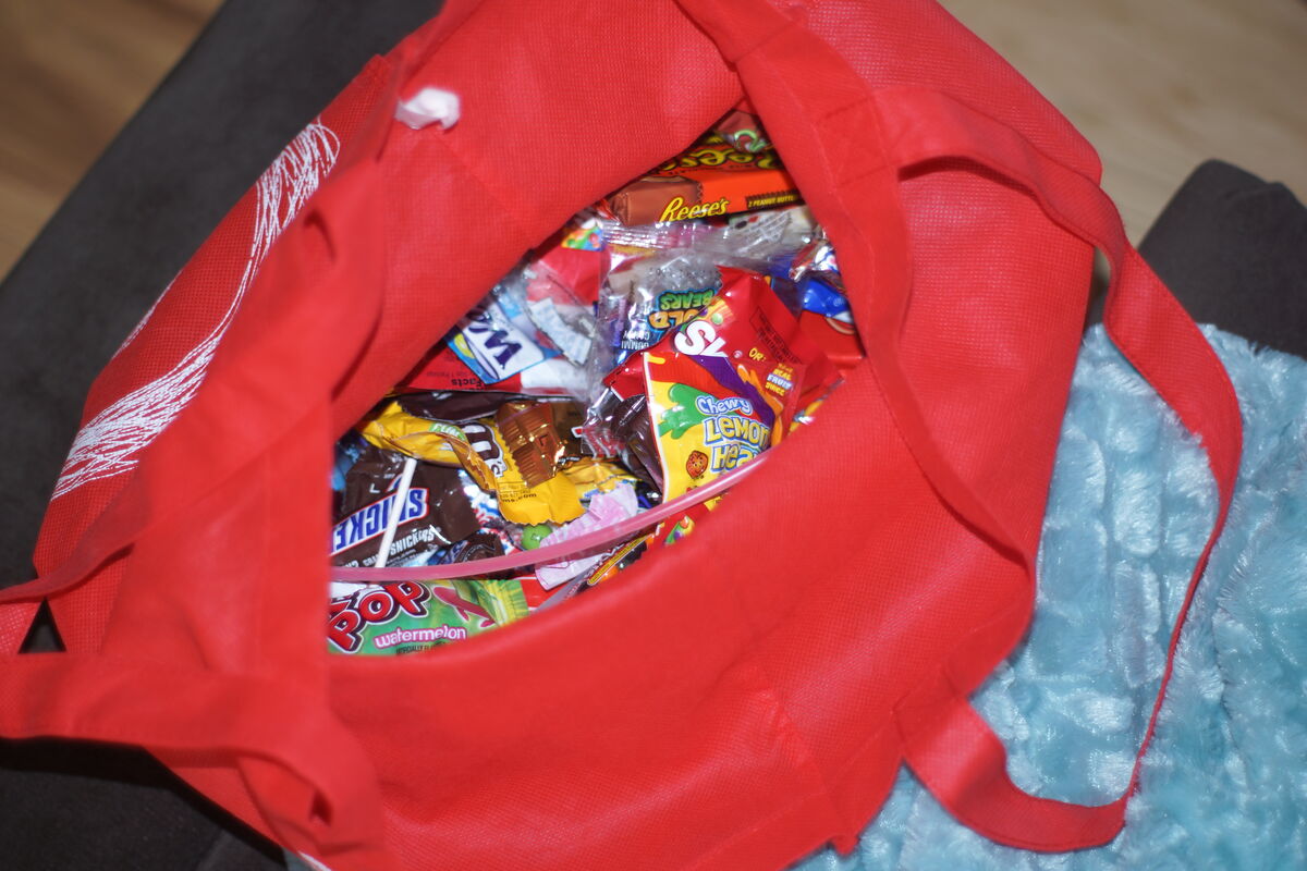 What could be sweeter than a bag full of Halloween...