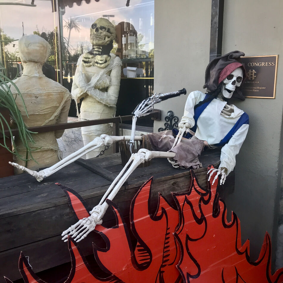 Skeleton Conference on Congress Street, Tucson, AZ...