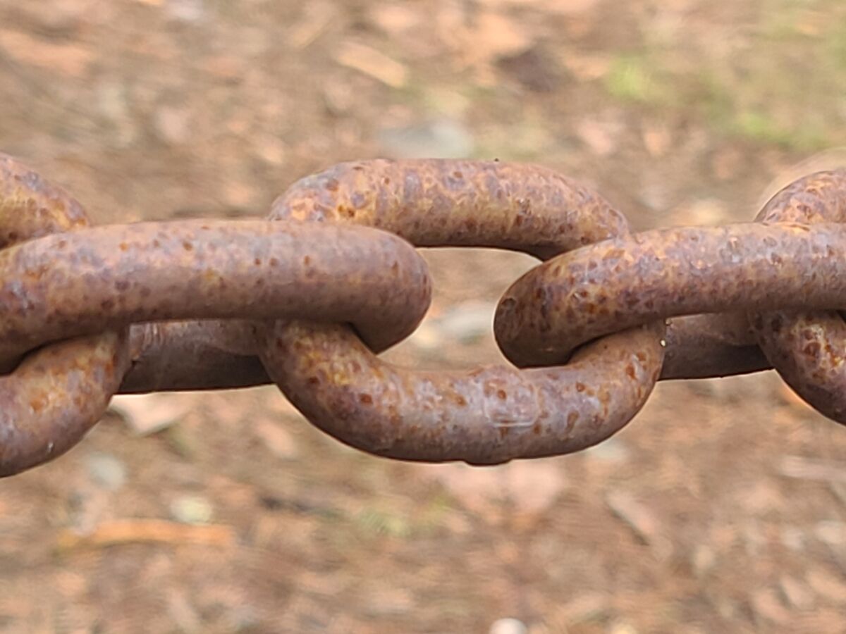 Rusty chain....