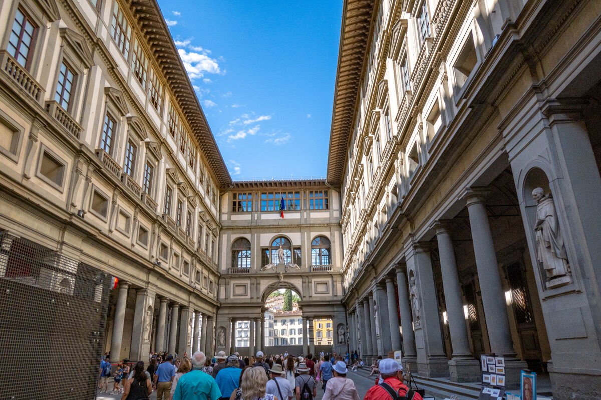 The Uffizi Gallery, one of the greatest art museum...