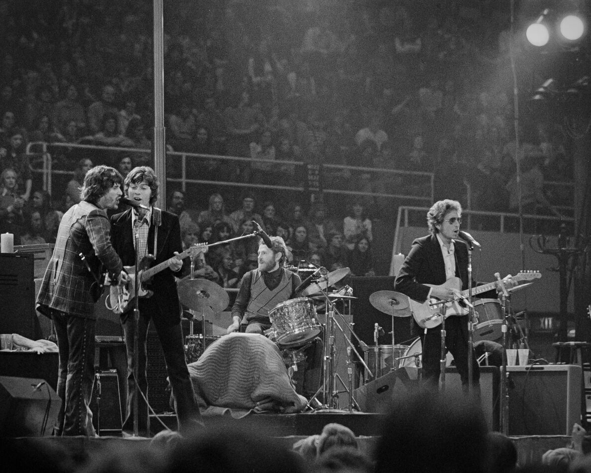 Bob Dylan and The Band, ©1974, ©2022 Bill Burkhold...