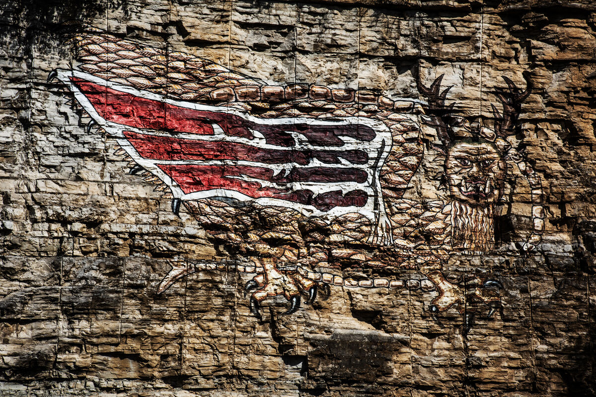 The Piasa Bird see the link in the preview...